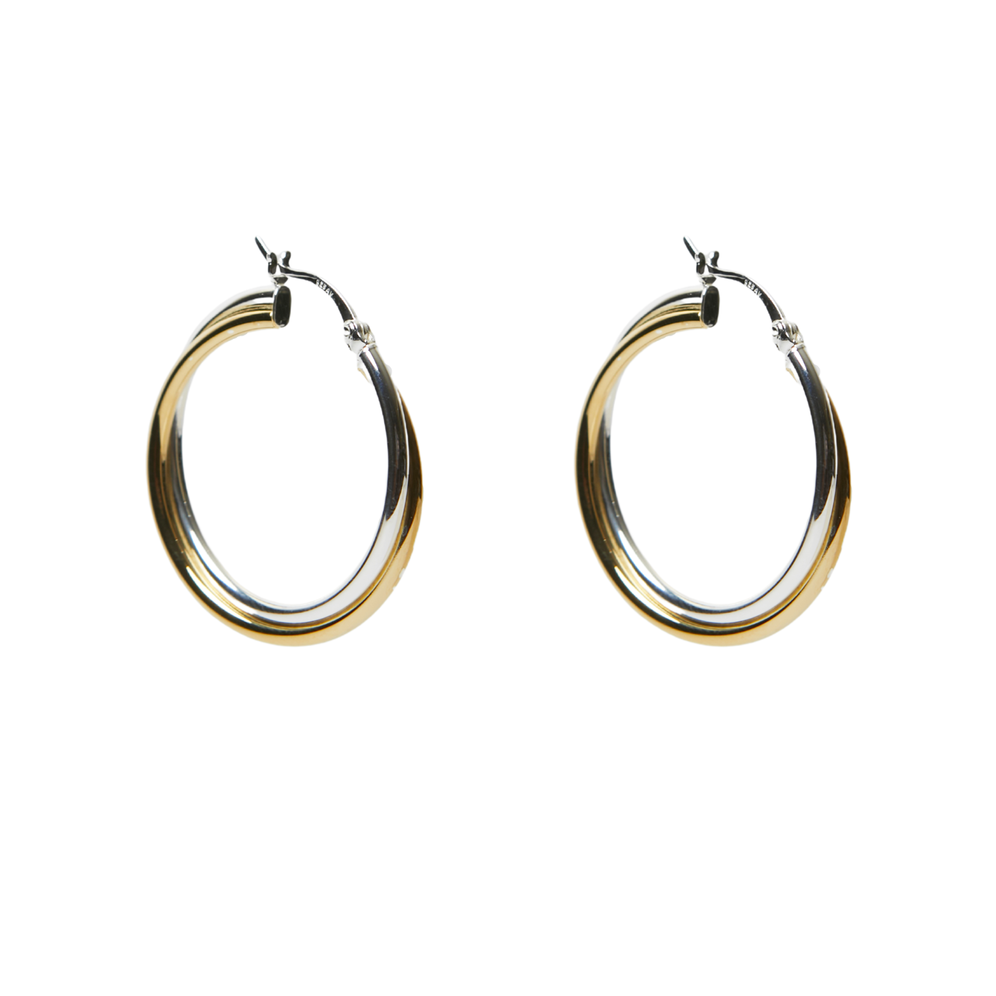 Argento vivo online silver hoops