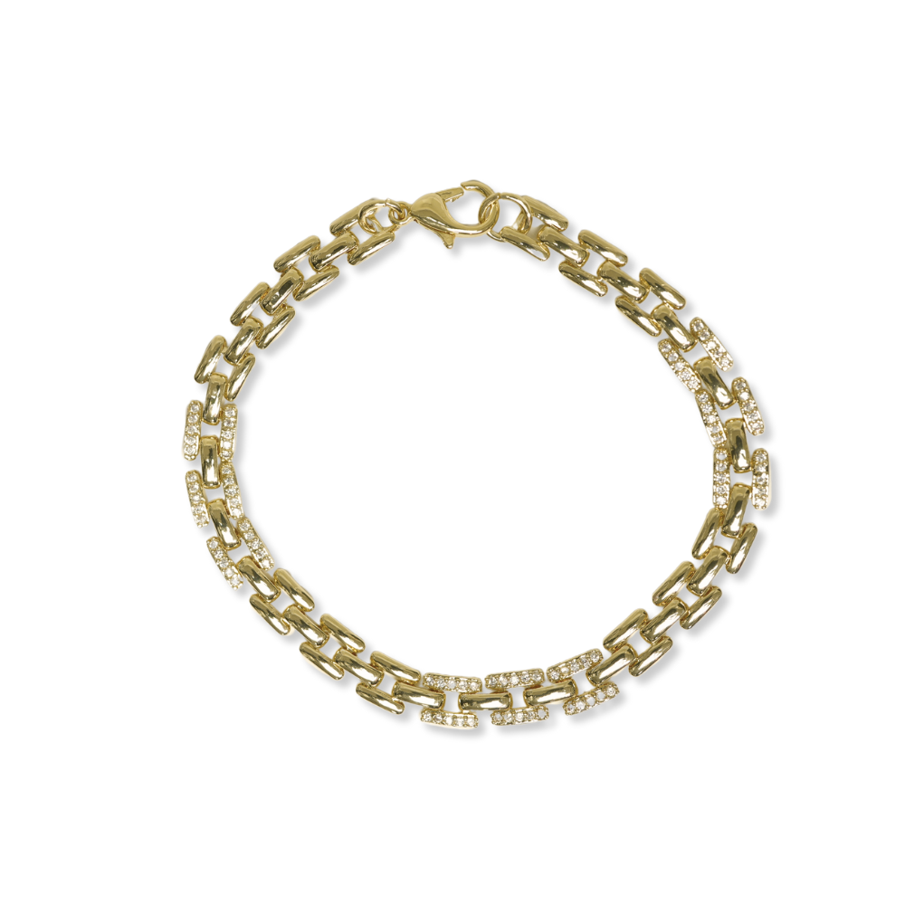 PAVE PANTHERA LINK BRACELET