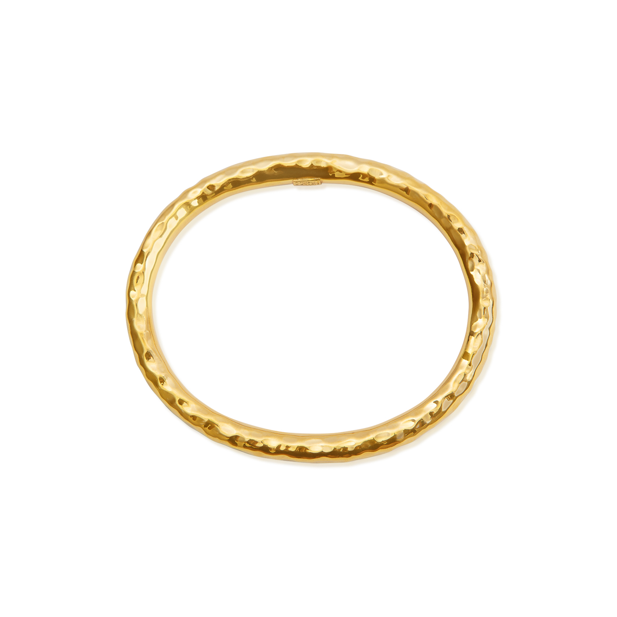 WHITNEY HAMMERED OVAL BANGLE