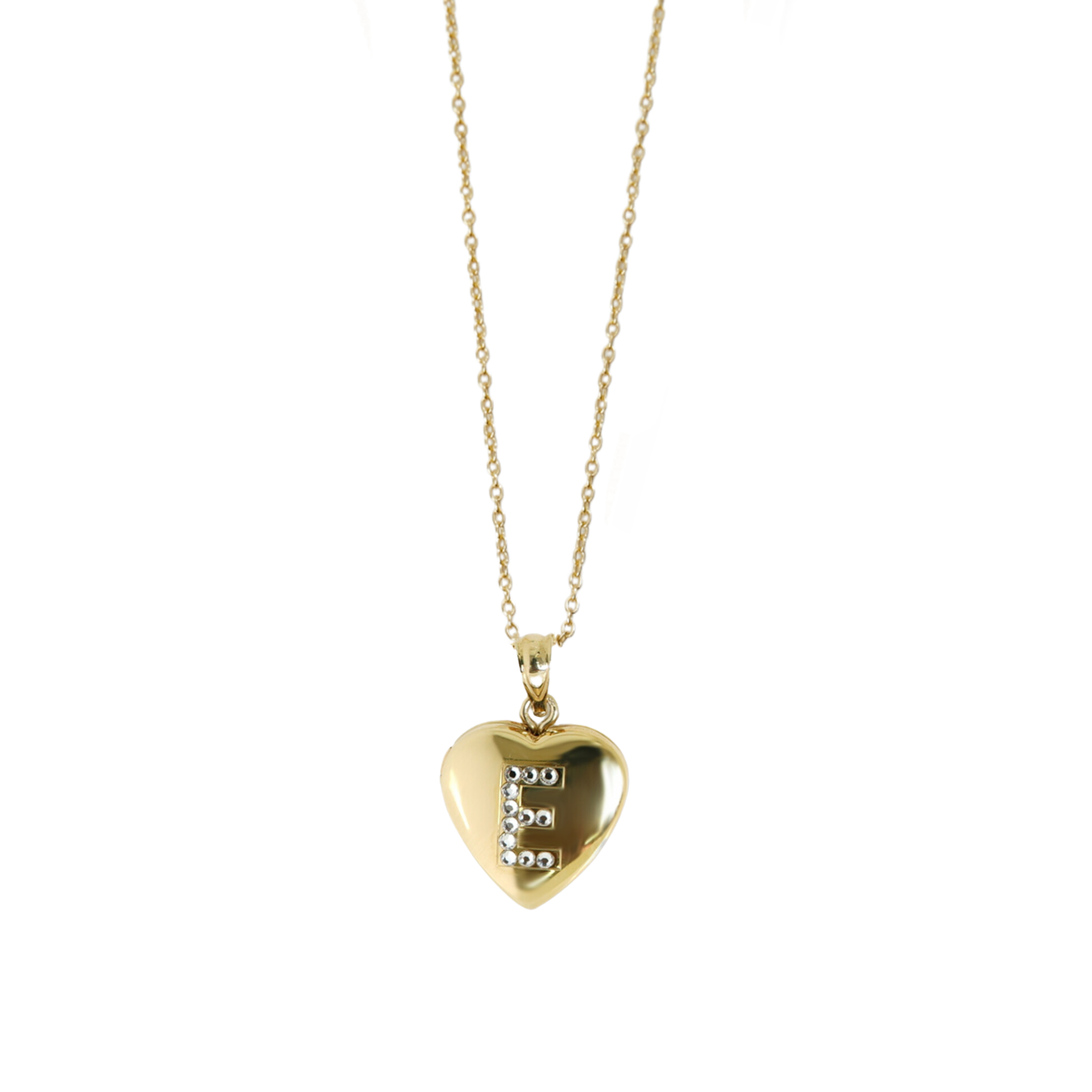 THE INITIAL HEART LOCKET