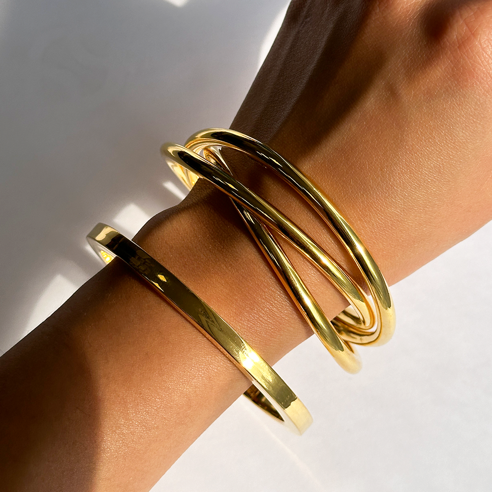 WHITNEY INTERTWINED BANGLE