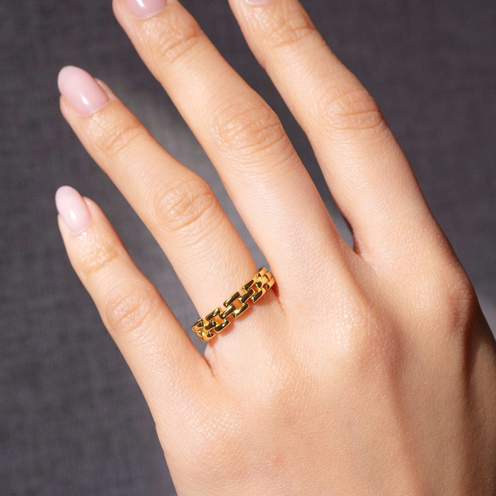 THIN PANTHERA RING