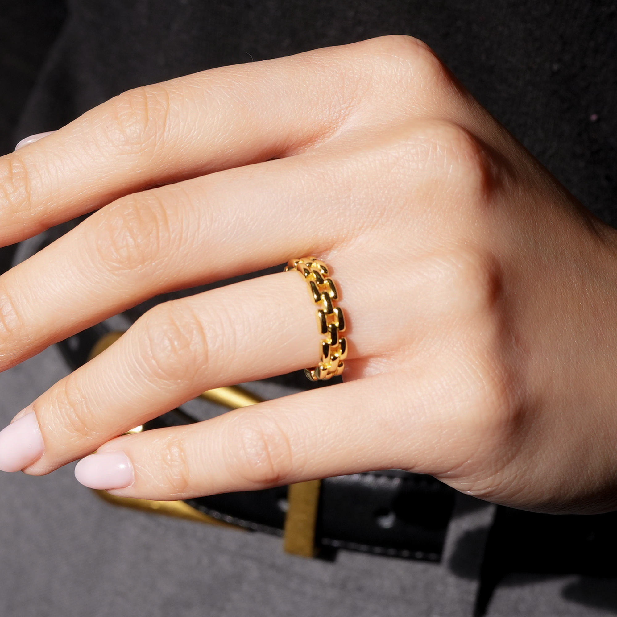 THIN PANTHERA RING