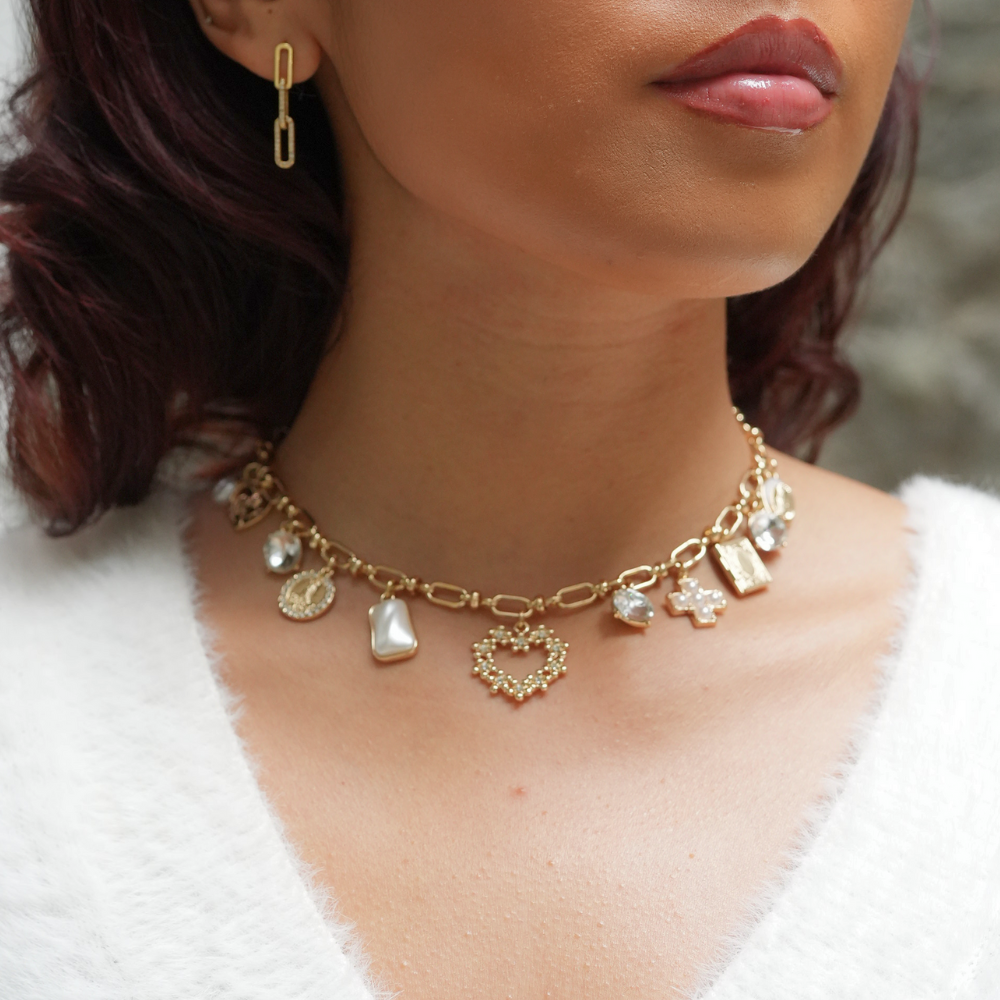 THE AMARA CHARM NECKLACE