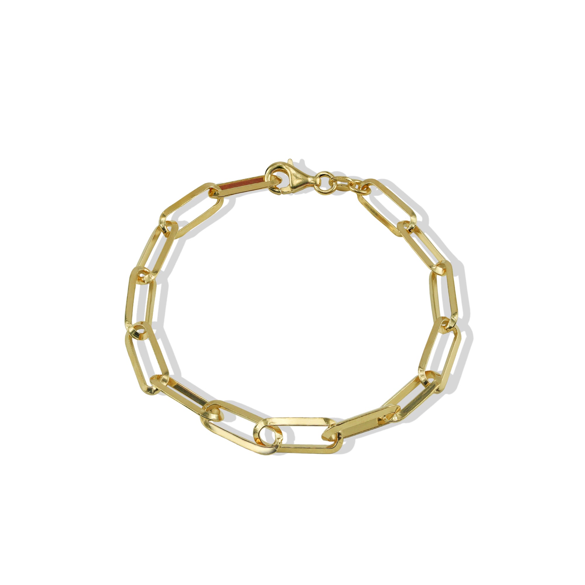 THE EVA WIDE LINK BRACELET