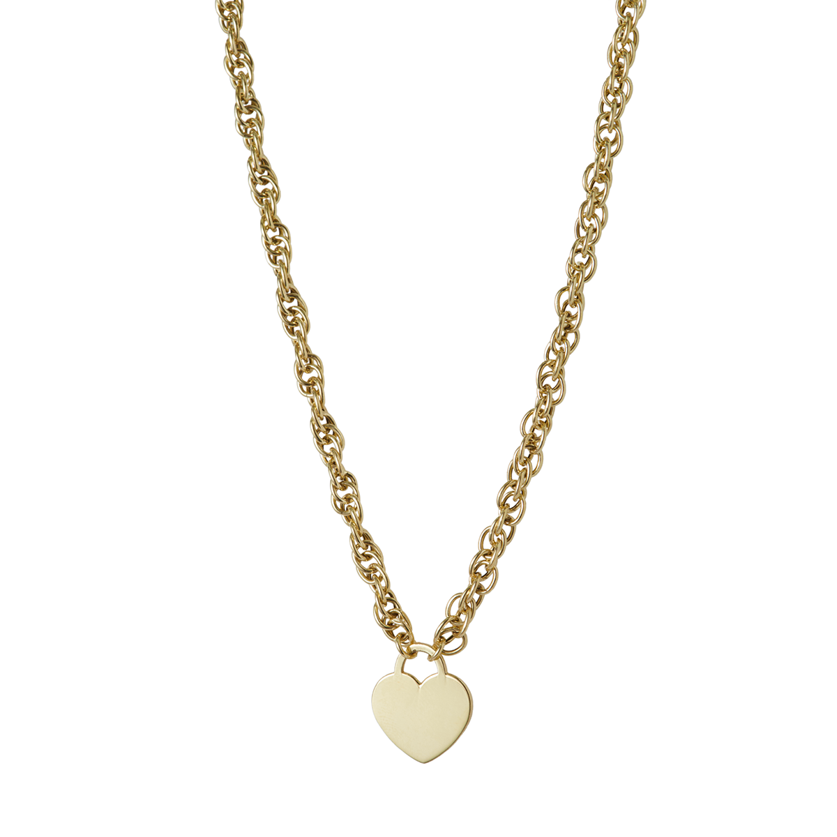 THE HEART LINK NECKLACE