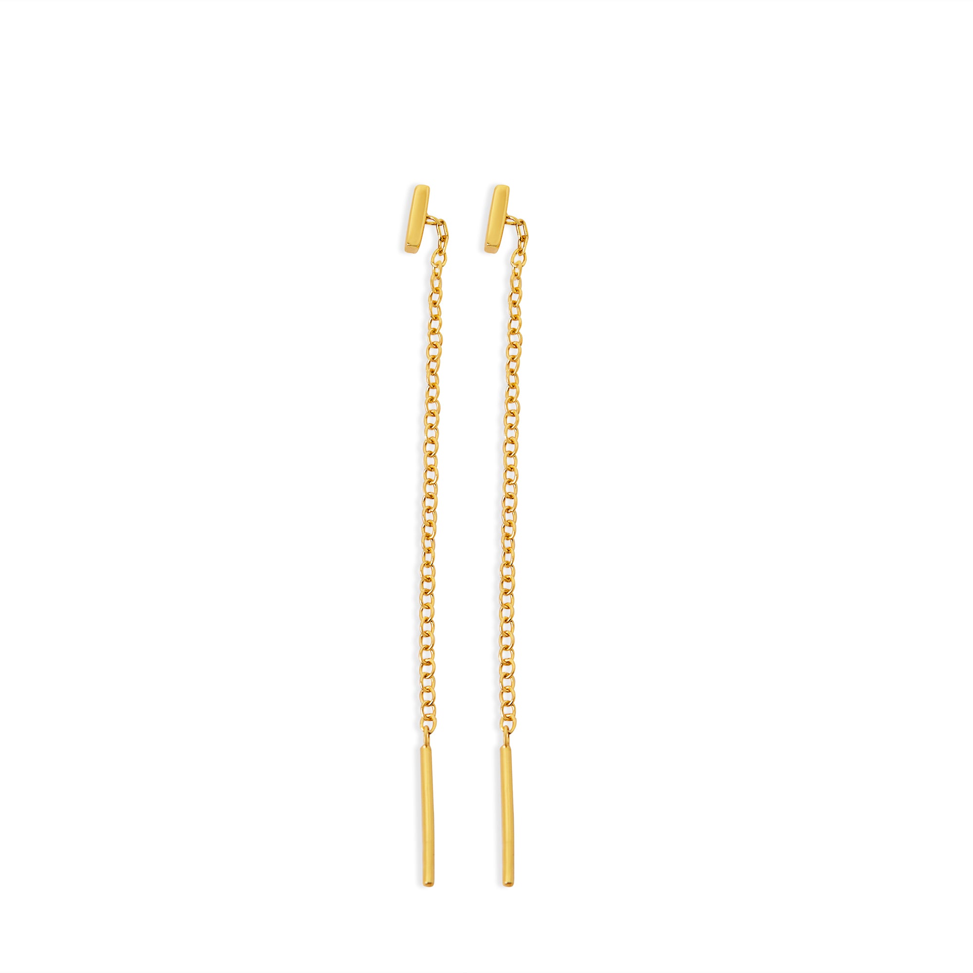 THE ANNA BAR THREADER EARRING