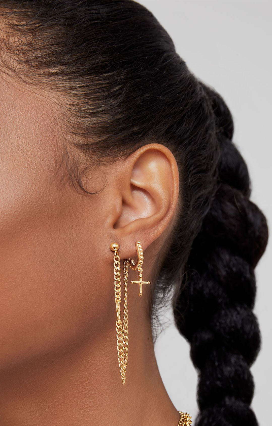 THE ROXE CHAIN LINK EARRING