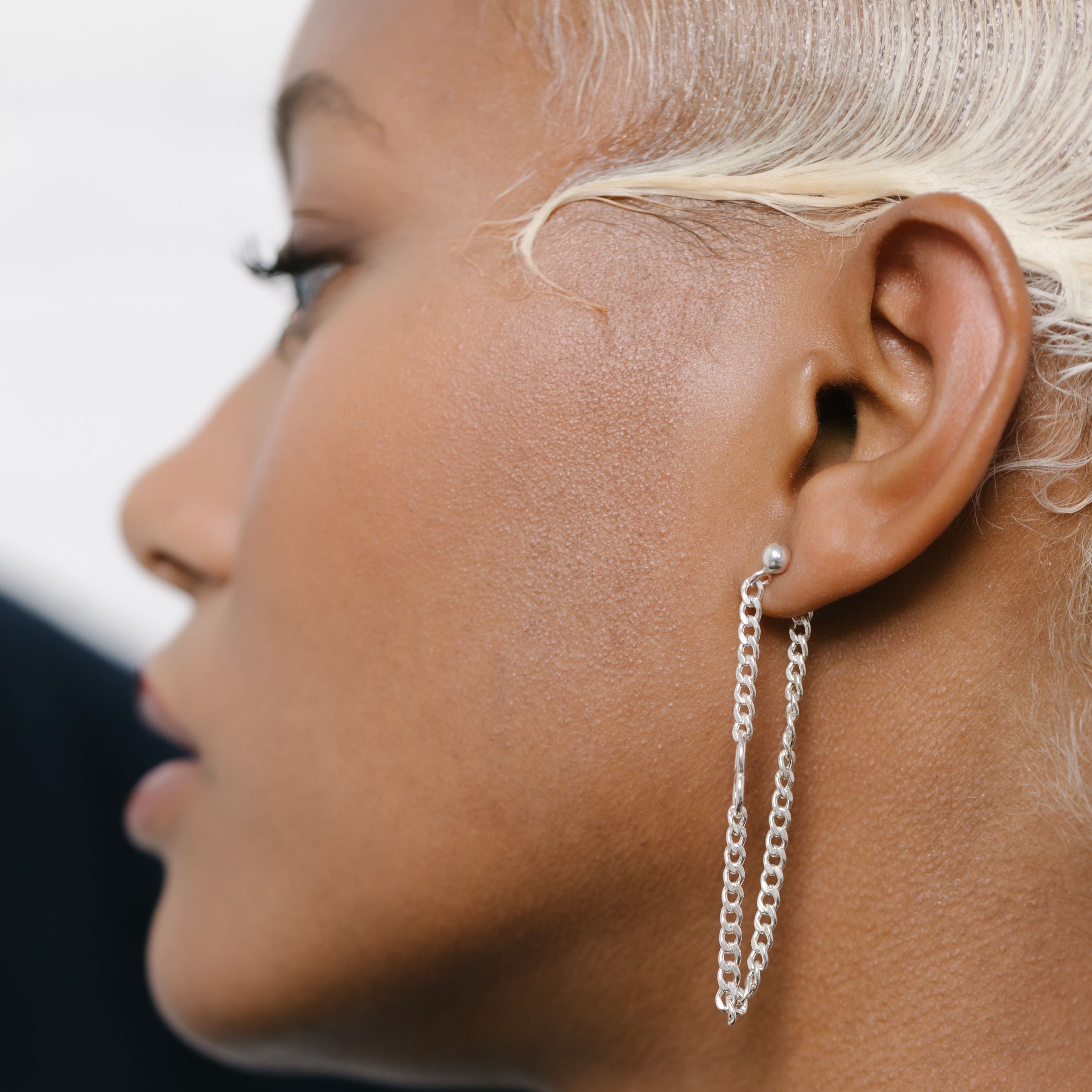 THE ROXE CHAIN LINK EARRING